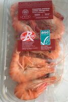 Crevettes entieres cuites