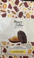 Madeleine coque chocolat noir