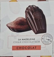 Madeleine coque chocolat noir