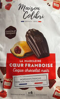 La madeleine cœur framboise