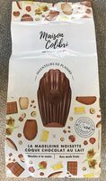 La madeleine noisette coque chocolat au lait
