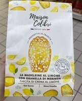 Madeleine al limone