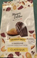 La madeleine coque chocolat noir
