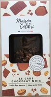 Le cake chocolat noix