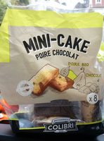 Mini-Cake Poire Chocolat