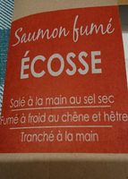 Saumon fumé Ecosse