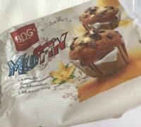 Muffin vanille pepites de chocolat