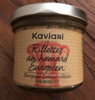 Rillettes au homard Européen