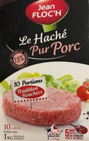 Le haché pur porc