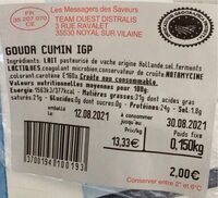 Gouda cumin igp