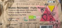 Barre protéinée Fruits rouges