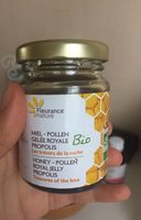 Miel pollen gelée royale propolis