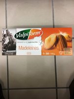 Madeleines Valpiform Sans Gluten