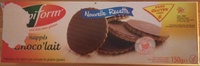 Biscuits nappés choco'lait