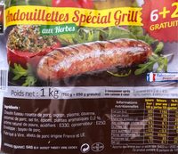 Andouillettes special grill