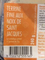 Terrine Noix de Saint Jacques