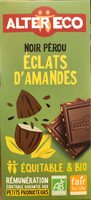 Noir pérou éclats d\'amandes