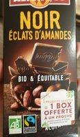 Chocolat Noir Éclats D'Amandes Bio & équitable