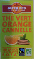 Thé vert Orange Cannelle