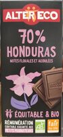 Chocolat Noir Honduras 70%