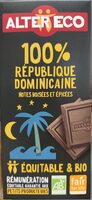Chocolat 100% République Dominicaine