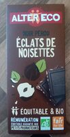 Noir Pérou éclats de noisettes