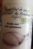 Substitut de sucre extrait du bouleau