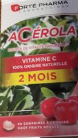Energie acérola