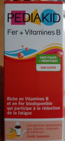 Sirop Fer & Vitamines B - 125 ML - Pediakid
