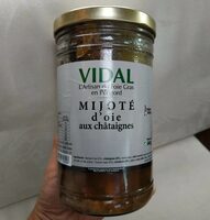 Mijoté d'oie aux châtaignes