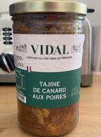 Tajine de canard aux poires