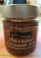Pate a tartiner lait noisette 30%