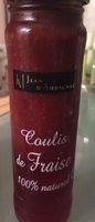 Coulis de fraise 100% naturel