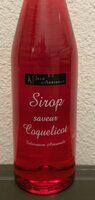 Sirop saveur coquelicot