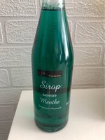Sirop saveur menthe