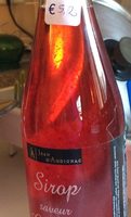 Sirop saveur grenadine