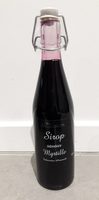 Sirop saveur myrtille