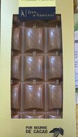 Chocolat au lait fourrée caramel