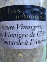 Sauce vinaigrette au vinaigre de cidre