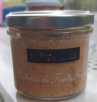 Rillettes de truite fumée