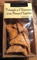 Triangle a l'emmental et au piment d'espelette