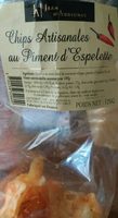 Chips artisanales au piment d'Espelette