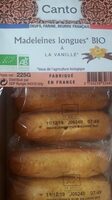 Madeleines longues bio