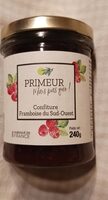 Confiture framboise du sud-ouest