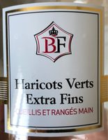 Haricots verts extra fins