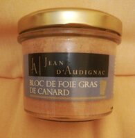 Bloc de foie gras de canard
