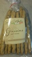 Gressins aux olives
