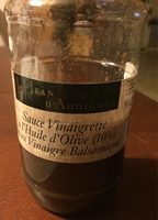 Sauce Vinaigrette Huile d'Olive Vinaigre Balsamique