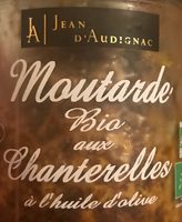 Moutarde bio aux chanterelles