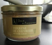 Terrine de chevreuil au foie gras